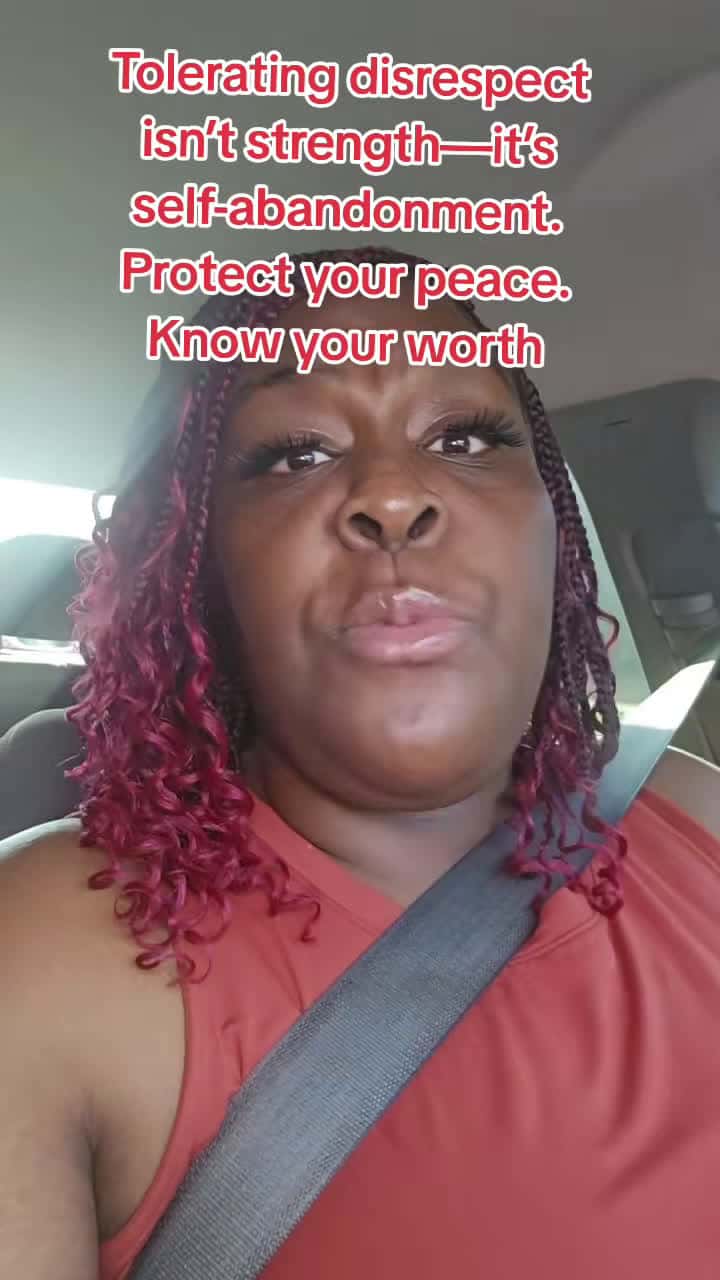 Cover for #FirstVideoChallenge Stop explaining yourself to people who dont value you. Tolerating disrespect is not loyaltyits a form of self-neglect.