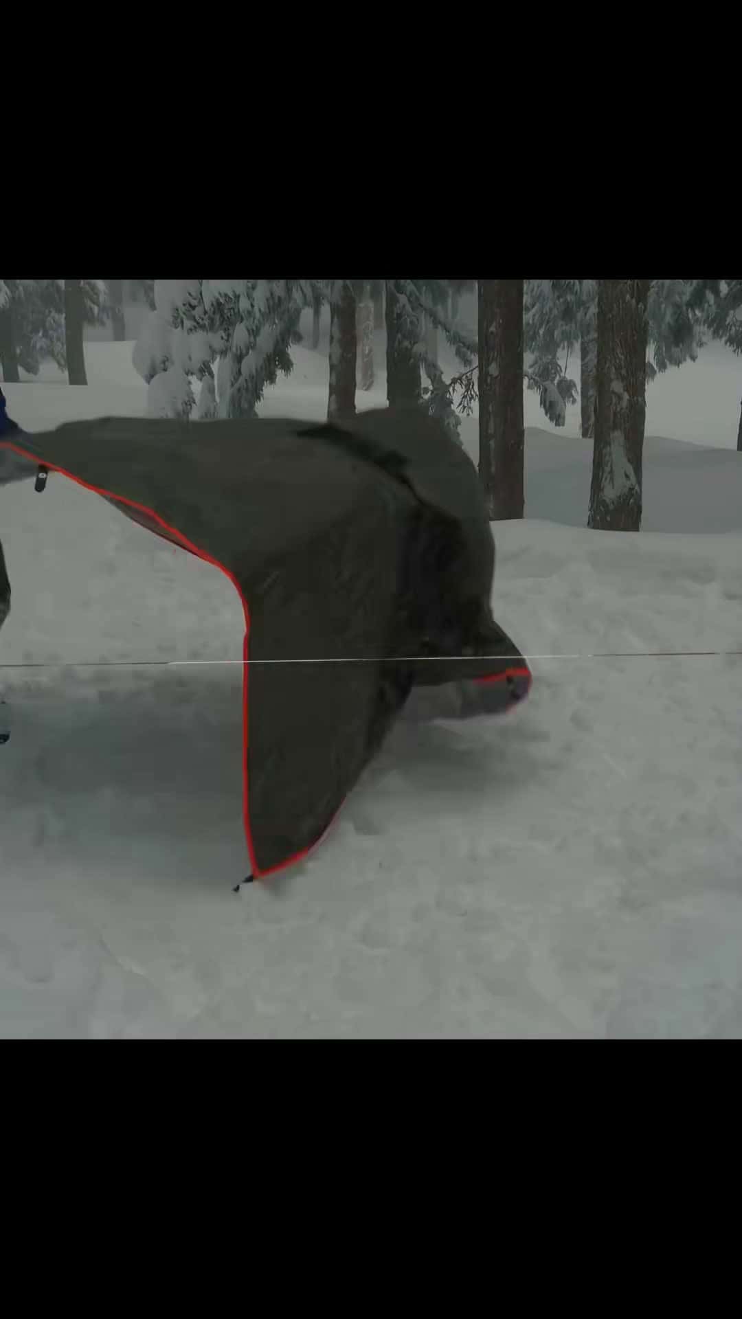 Cover for CAMP IN HAVY SNOW RAIN ❄️#Camp #survival #satisfying #camping #snow #rain