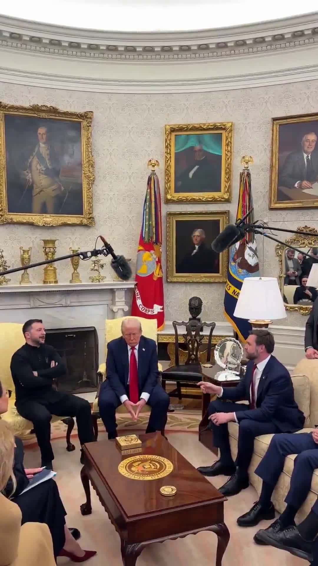 Cover for From This Meeting? Are we about to see another Oval Office showdown?! 🤣🔥
