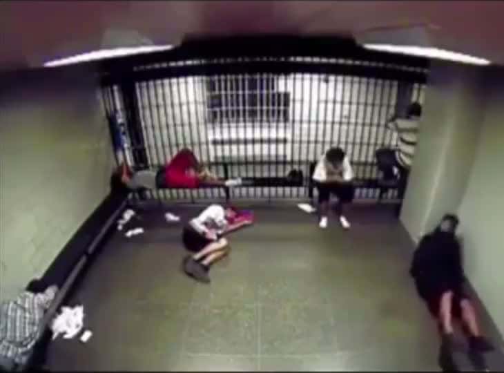 Cover for #crazy #caughtoncamera #fight #fightcam #hood #police