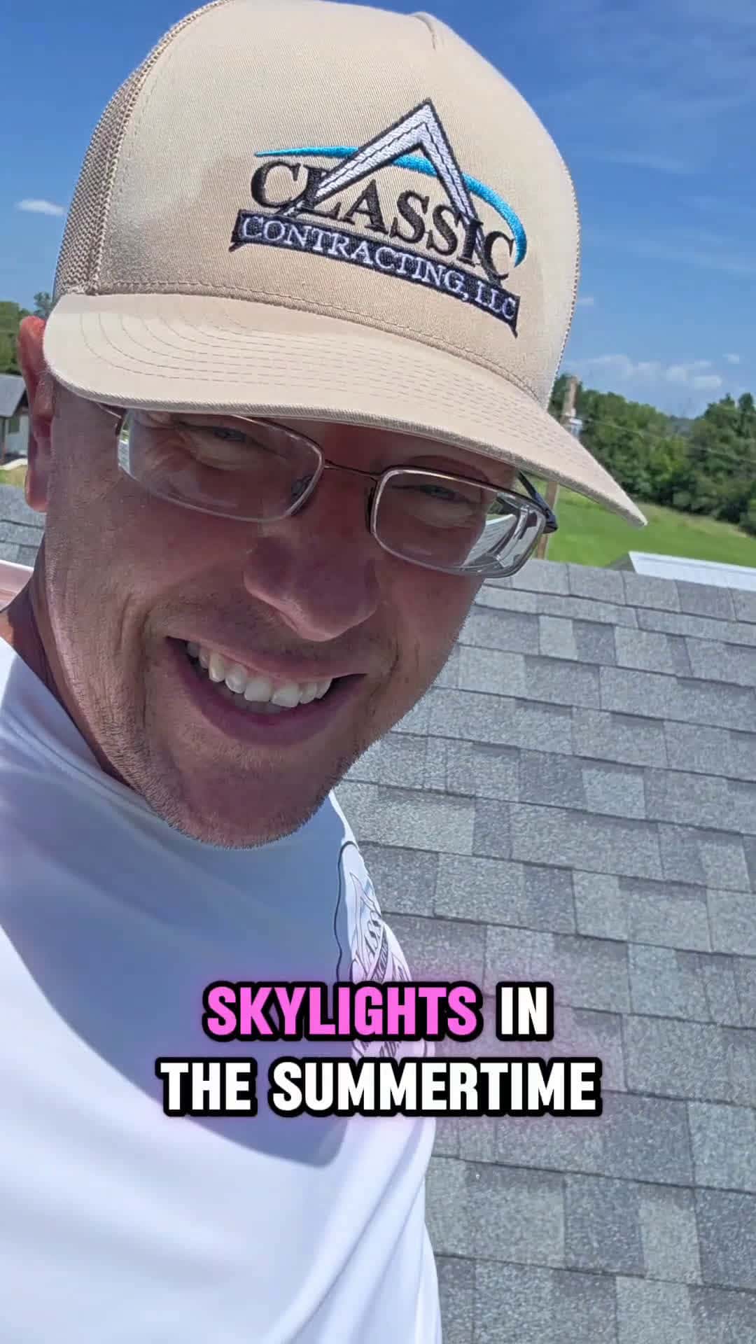 Cover for "No leak” doesn’t mean “no problem.”Your skylight’s sweating like it owes someone money.Rot doesn’t wait for a puddle.#SkylightSweat#ClassicRoofTruth#RoofCheckNow#KCContractor#RealRoofTalk