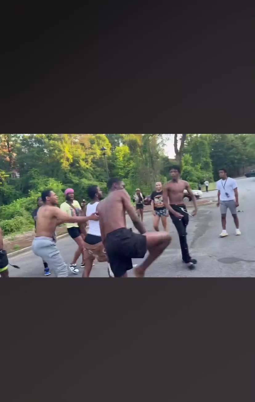 Cover for #crazy #fight #caughtoncamera #hood #fypシ゚vira fightcam