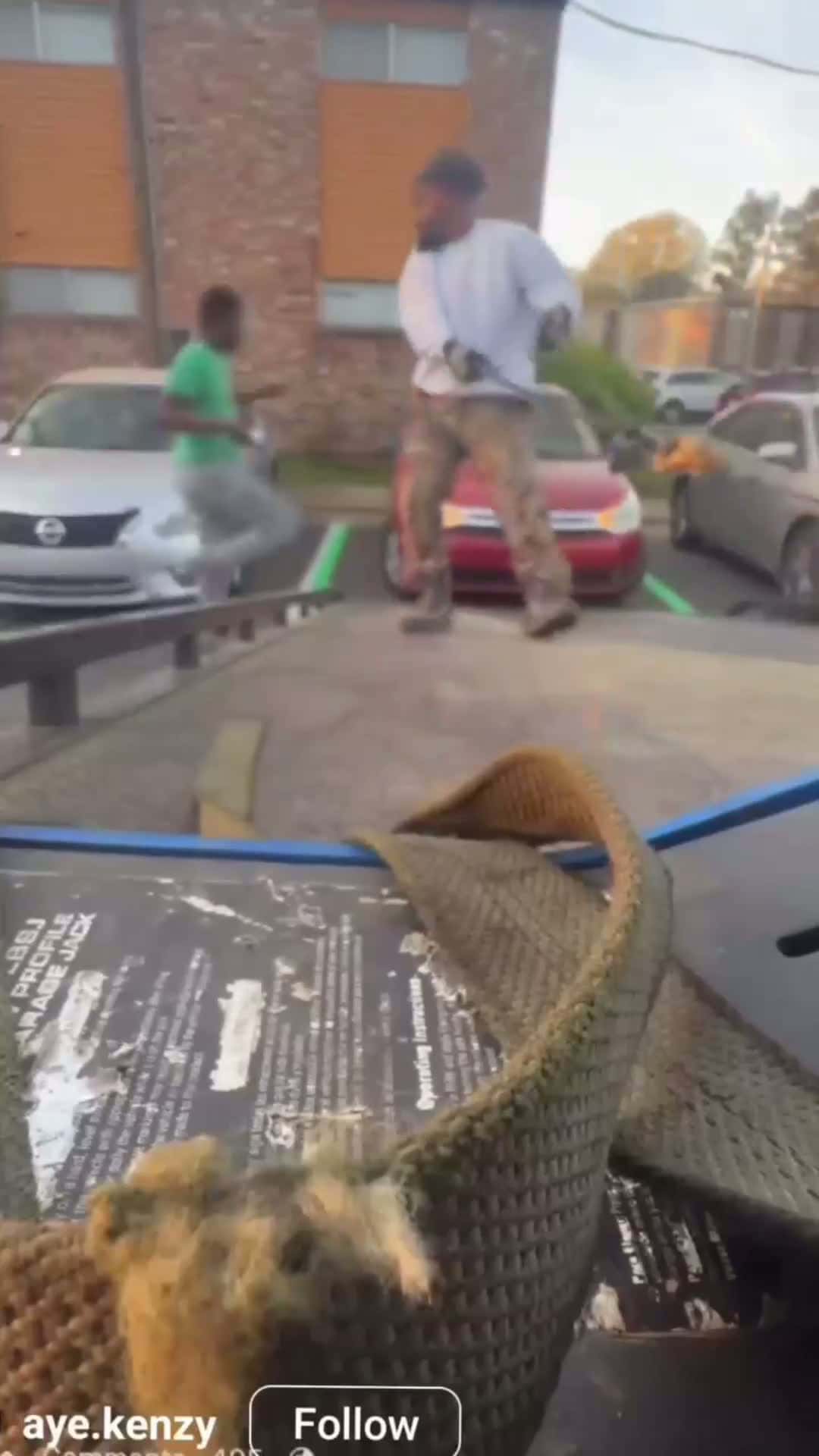 Cover for Repo , man Gets run over
