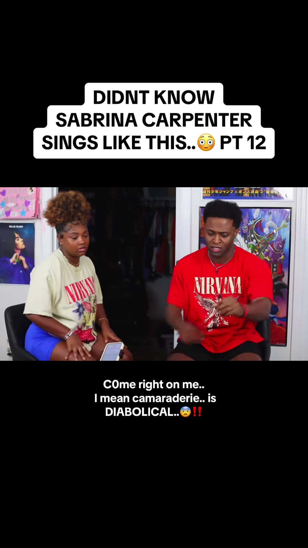 Cover for Well.. @Sabrina Carpenter we didn’t see that coming🤣 you killed this ish🔥🤣 this album TOP TIER! Full Uncut album reaction is on our Patreon (bio) ‼️ #sabrinacarpenter #shortnsweet #bedchem #album #reaction #juno #goodgraces #taste #jennaortega #pop #rnb #vibe