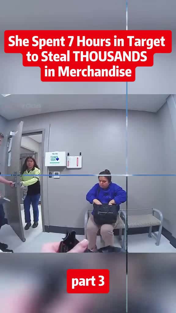 Cover for She Spent 7 Hours In Target To Steal THOUSANDS In Merchandise #cops #police #policeofficer #scoopz  #viral 