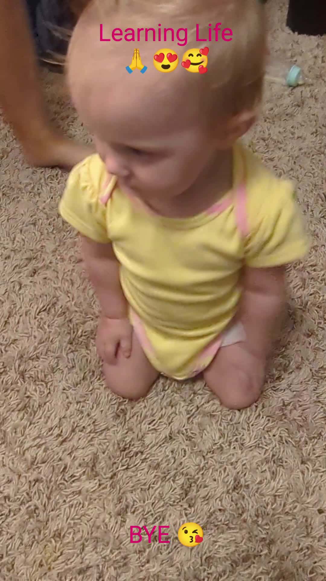 Cover for #love  #livingmybestlife  #life  #baby  #growingup  #learning   #funny #cutie  #daughter  #11monthsold  #girl  #dadysgirl 