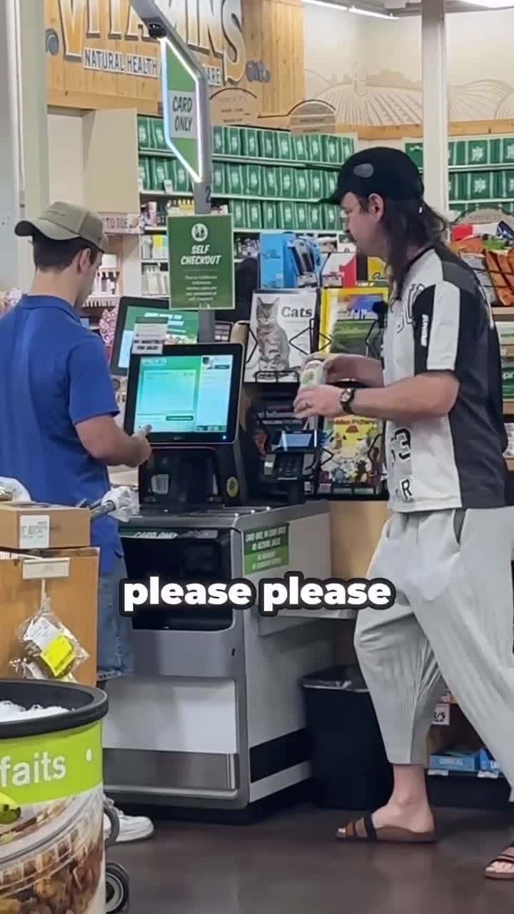 Cover for Paying for a strangers groceries but only if they show true kindness beforehand Always be kind and show faith in humanity @kylemkeller