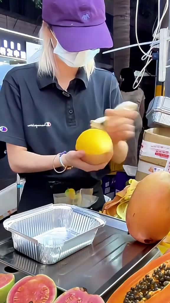 Cover for Satisfying & Creative Fruit Cutting#mango#ASMR#shorts#yummy#fruitcutting