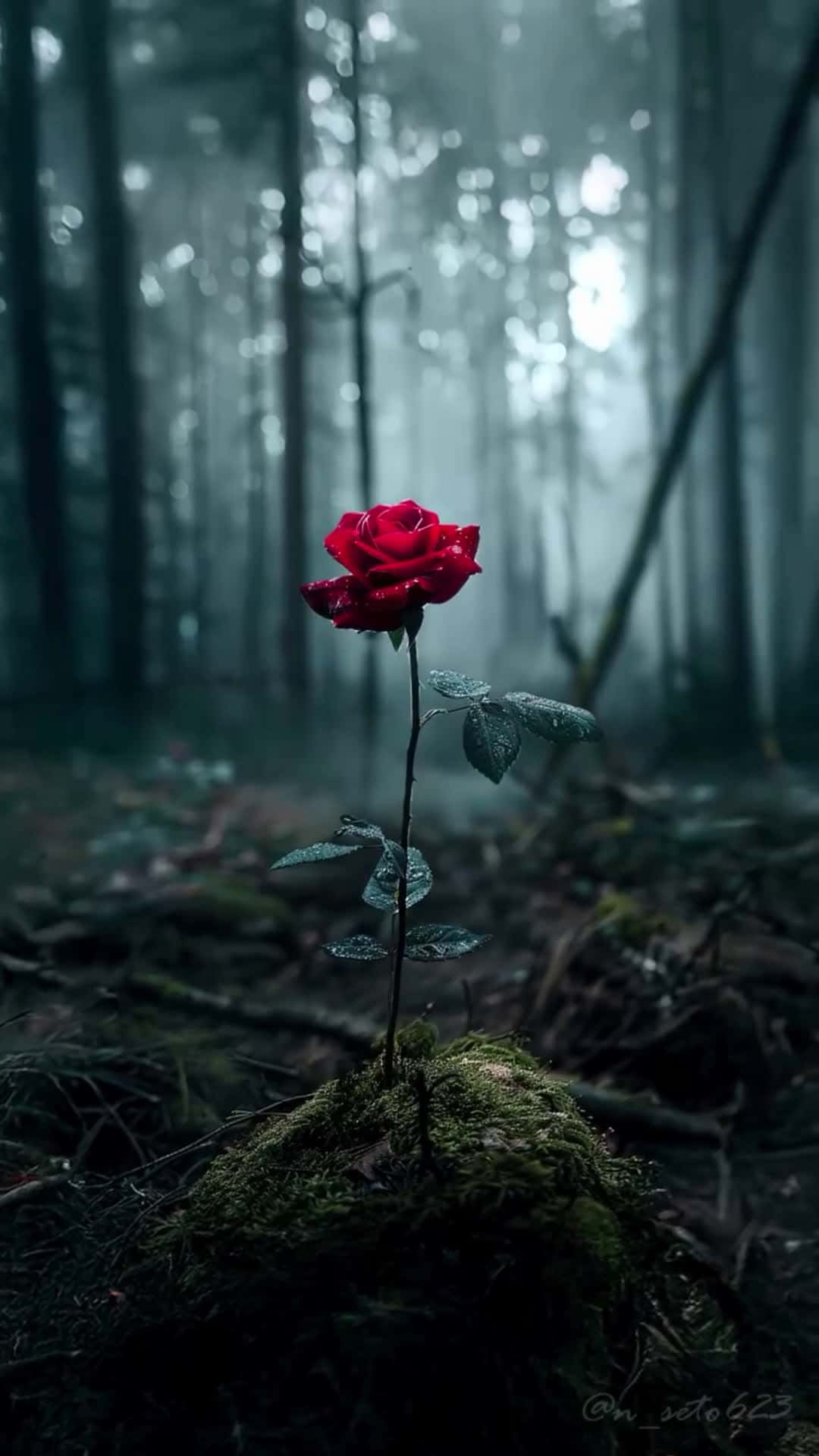 Cover for #OddlySatisfying A Rose for the ptetty lady