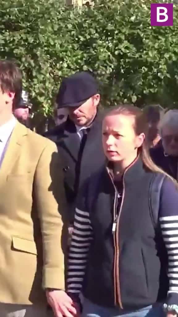 Cover for David Beckham joins 14-hour queue to see Queen lying in state davidbeckham football queen 92357 #shortvideosscoopz