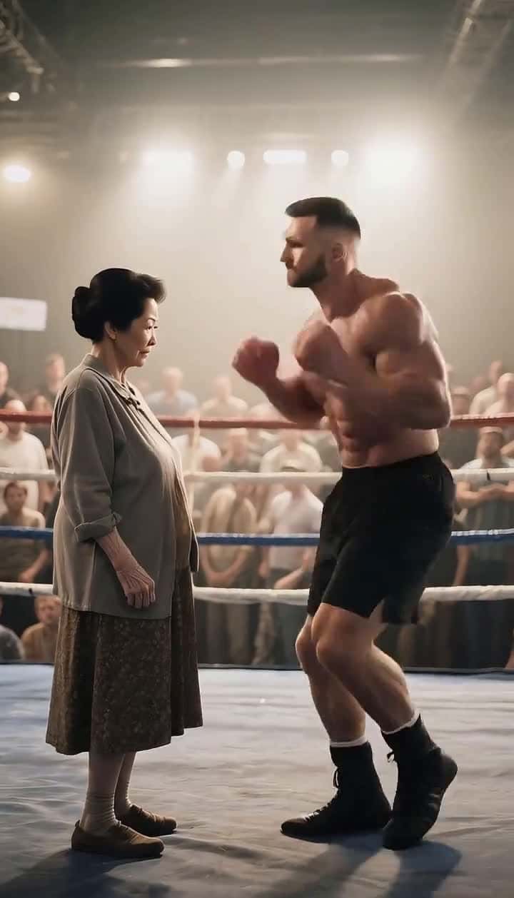 Cover for When AI gives grandma mad fighting skills! #FightComedy#AI-generated#ElderlyBadass#FunnyMoments#Viral