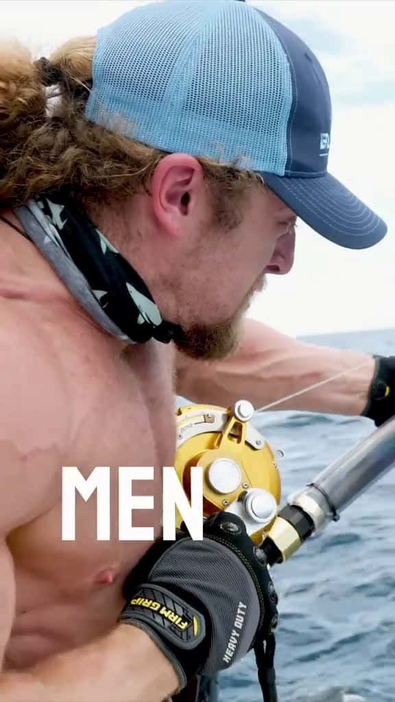 Cover for Stongest Men versus the Strongest Fish #1min #longervideos #fishing #strongest #gym 