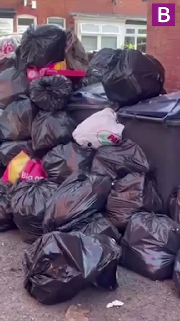 Cover for Tempers flared as residents helped council crews to remove several piles of fly-tipped rub 96502 #trend
