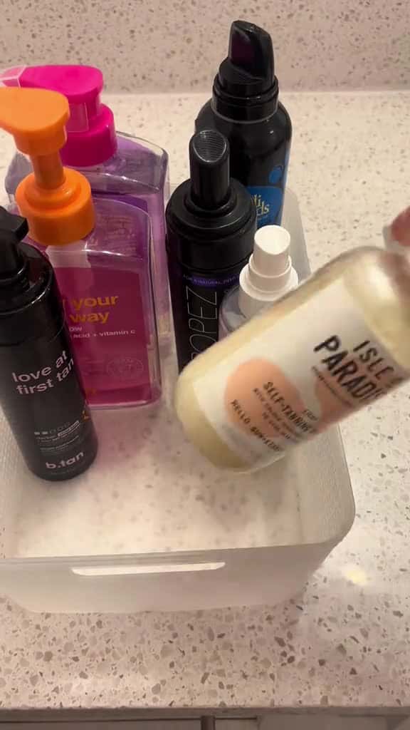 Cover for Organizing some of my favorite products @sttropeztan @Bondi Sands @TANOLOGIST @b.tan @Goli® Nutrition @GuruNanda LLC @Cetaphil @soapandgloryusa #CapCut #asmr #organizationtiktok #organization #howtogoviral  created by ⚡️🍒 Carly...