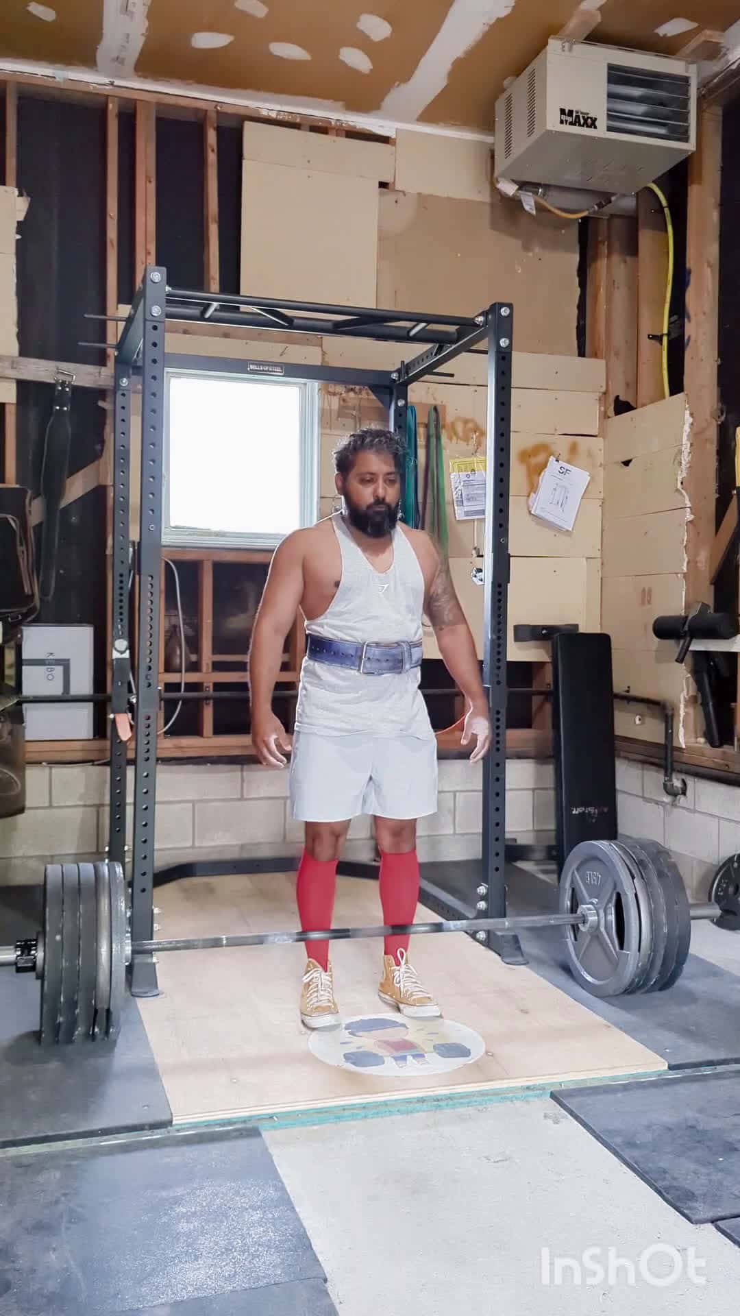 Cover for Pulled 500lbs for 2 reps at 175lbs bodyweight at 40 years old! New personal record 🏋️‍♂️ #DeadliftPR #Strength #Over40Lifting