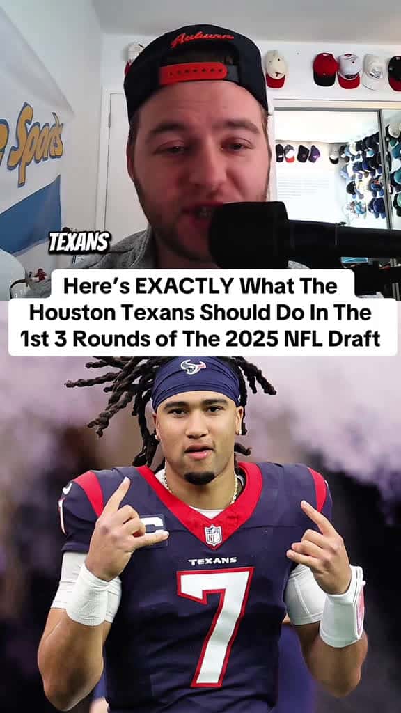 Cover for Heres exactly what the Houston Texans should do in the 1st 3 rounds of the 2025 N 29322 #trend