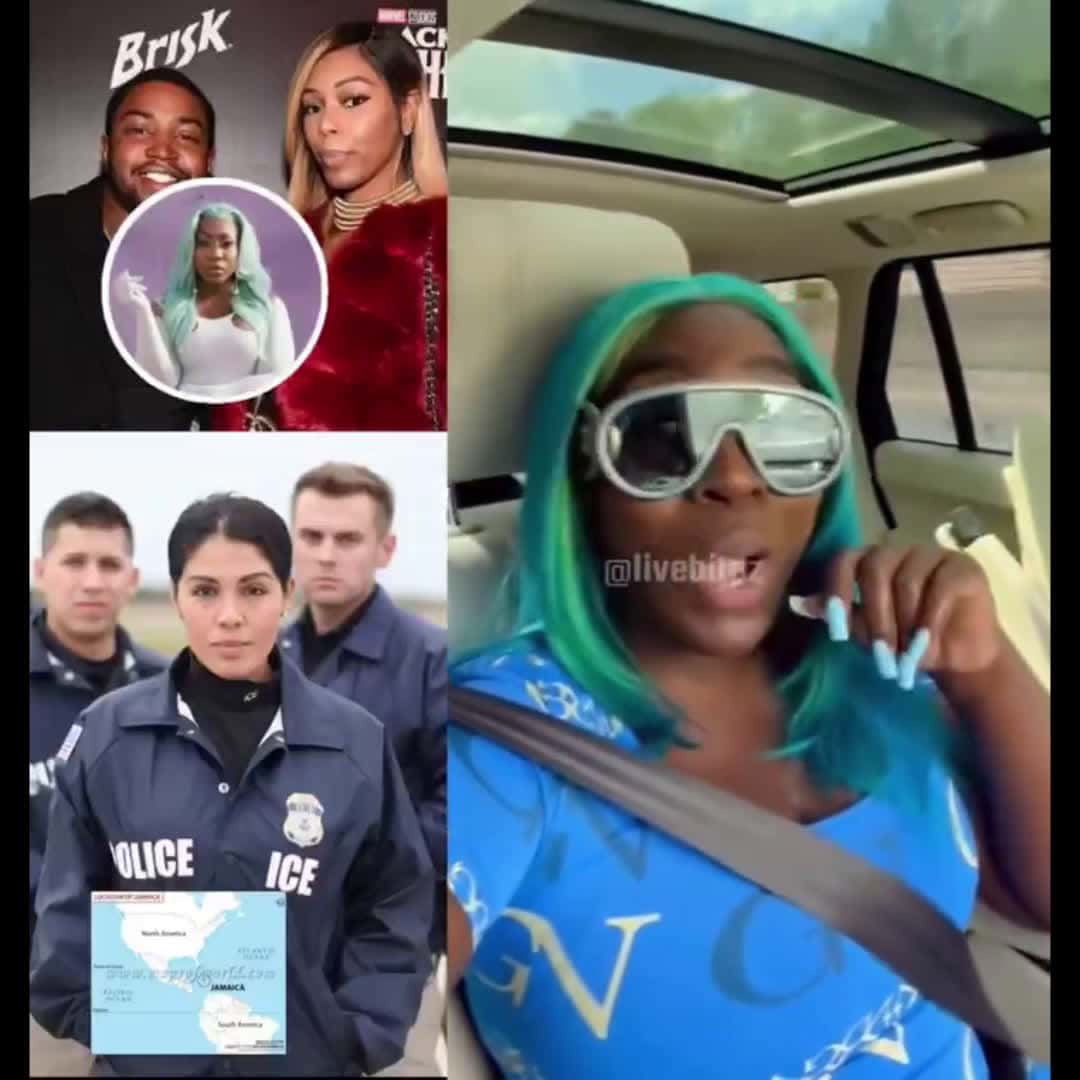 Cover for Jamaican Dancehall Queen Spice reacts to Love & HipHop star Bambi Benson calling ICE to send her back home after they started beefing. 👀😳 #explore #foryou #viralclips