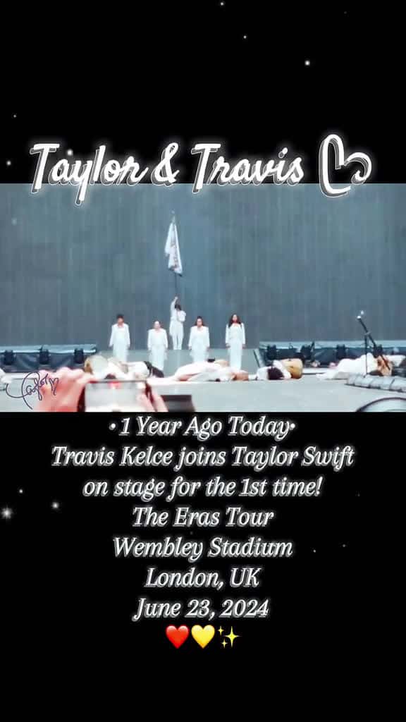Cover for Travis Kelce's Epic Eras Tour Debut: A Year Later