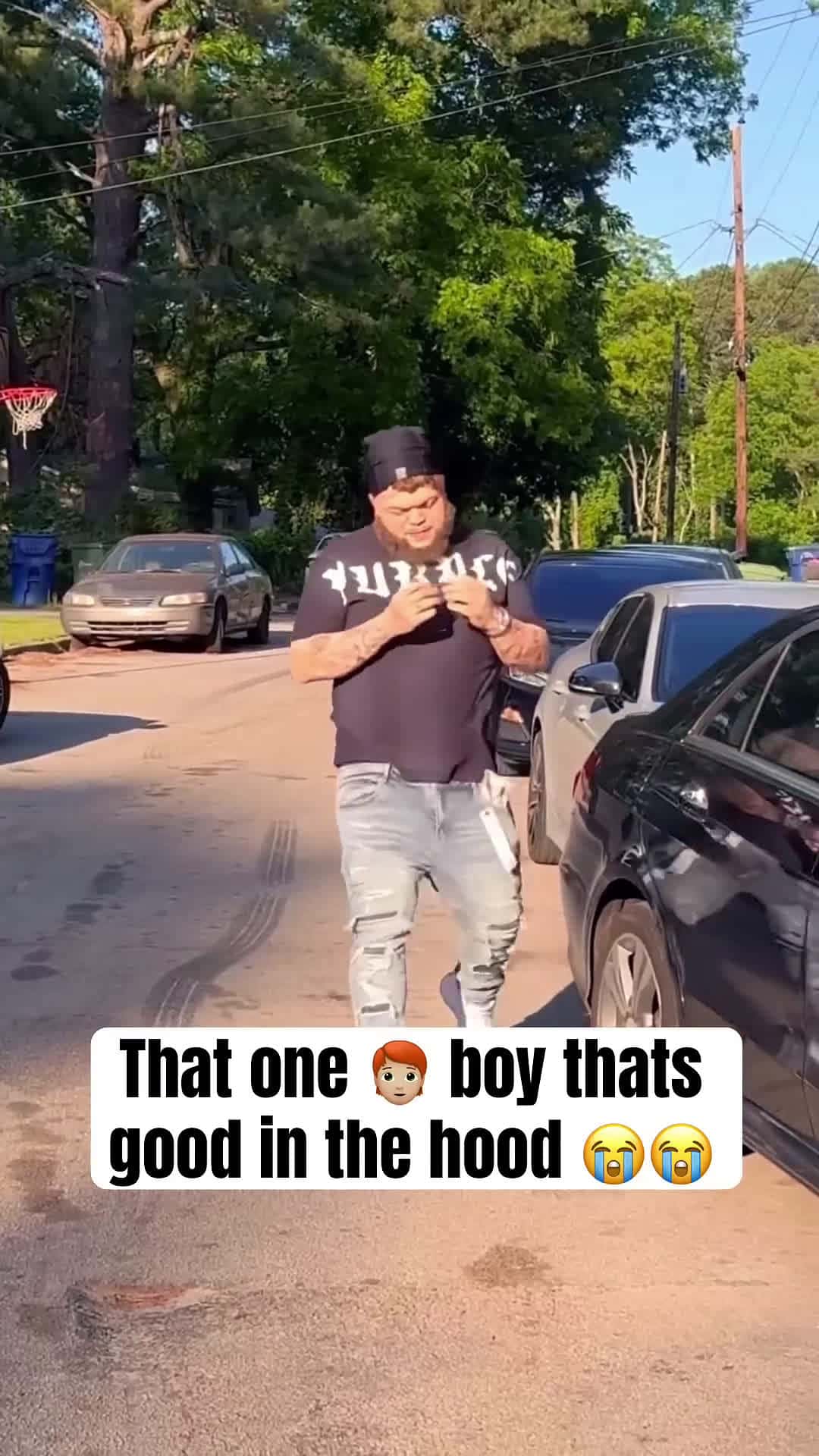 Cover for Every Hood Got One 😭😭😭 #druski #skits #funny #hood #hustlers #viral