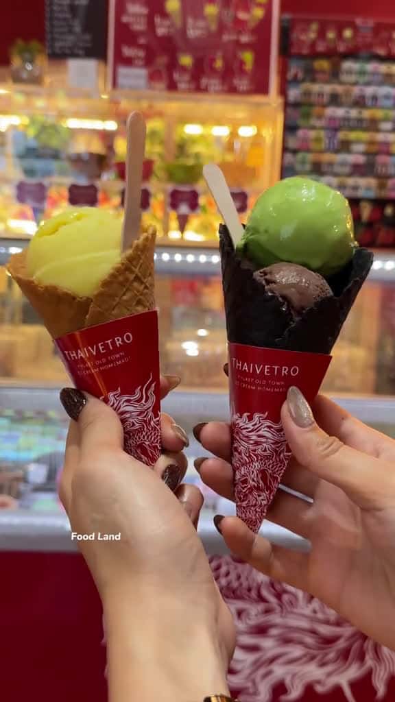 Cover for Famous ice cream in Phuket foodland asmr fruit 83327 #american