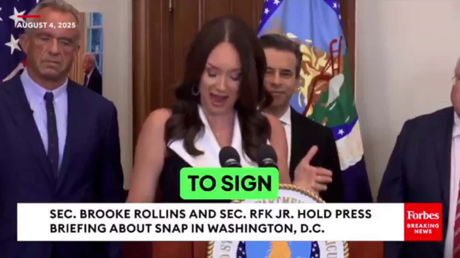 Cover for BREAKING: “So today I’m proud to sign six more waivers; for Florida, West Virginia, Oklahoma, Texas and Colorado.”