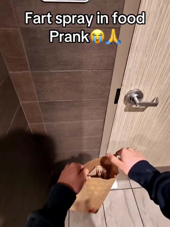 Cover for prank funny fyp fartspray mcdonalds pov 75447 #trending