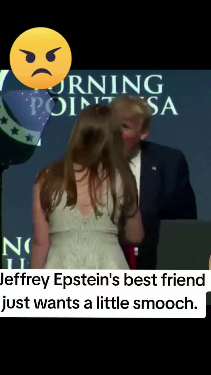 Cover for Jeffrey Epstein's best friend just wants a little smooch.