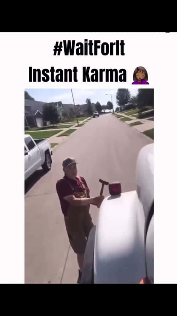 Cover for Instant karma  #fyp