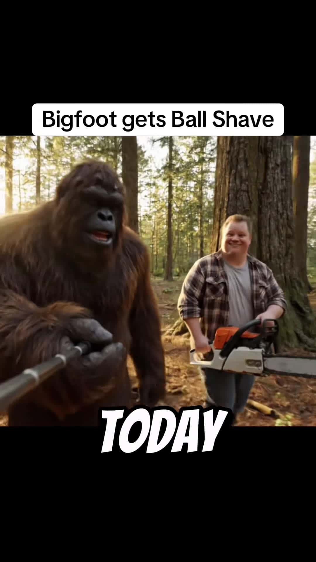 Cover for #FirstVideoChallenge #TooFunnyToScroll #Bigfoot #BigfootAI#FYP#ViralVideo #MustSee#funny#bigfootvlog #trending #4you #Viral #fypシviral #xyzbca #foryoupag #viralvideo #4upageonly #bigfoot #bigfootvlog #bigfootisreal #bluecollar #worker #comedy #fyp #fyps #foryou #foryourpage
