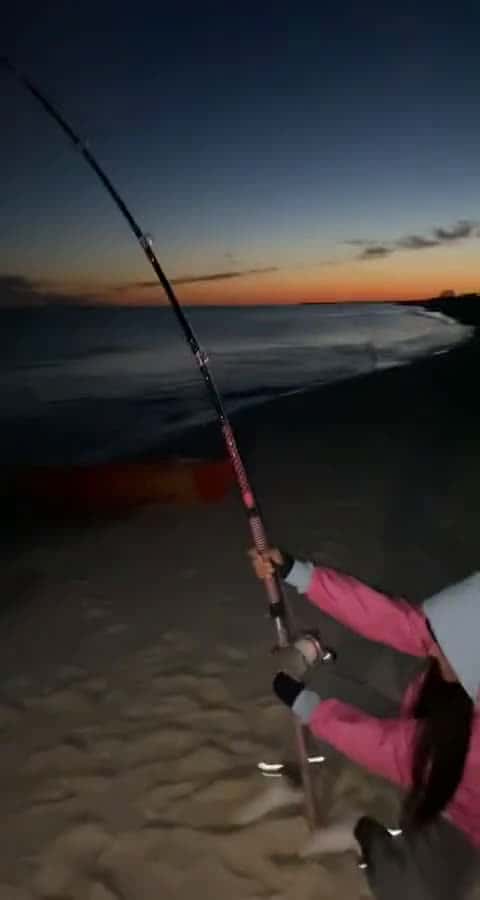 Cover for guess what was on the other end 😜 #scoopz  #fyp  #fishing  #viral 