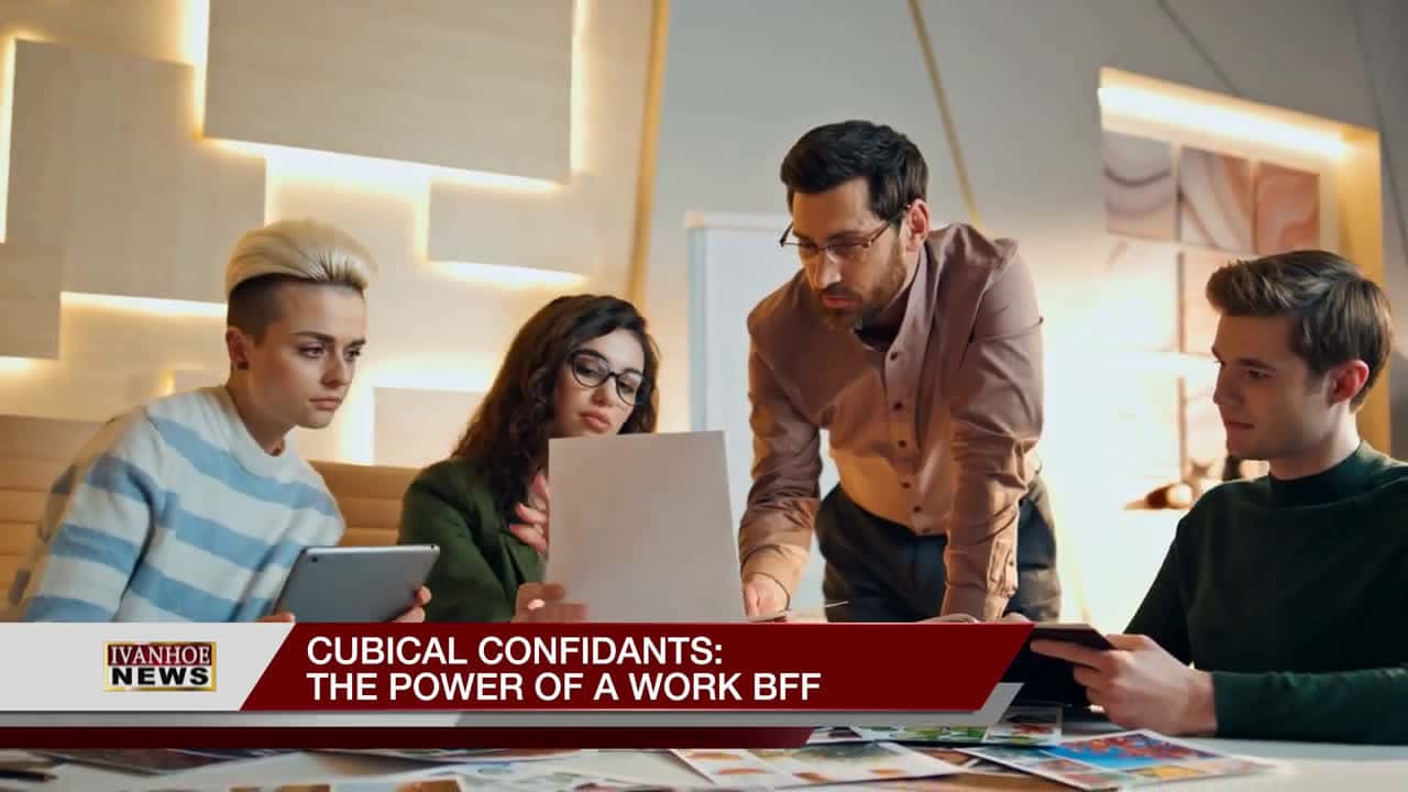 Cover for Cubical Confidants: The Power of A Work BFF