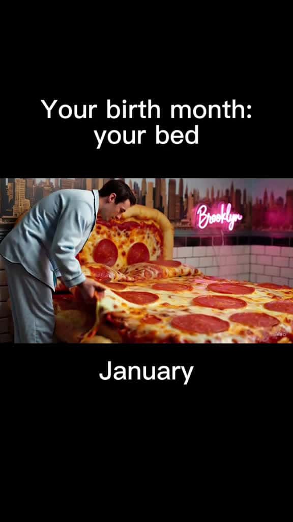 Cover for Your birth month is your bed😊