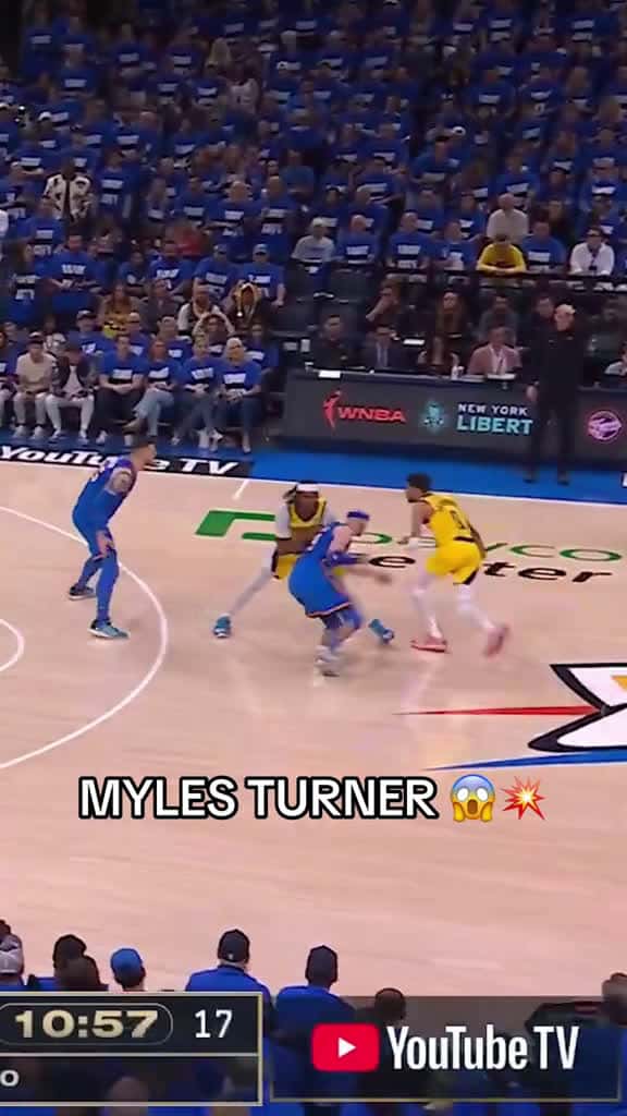 Cover for MYLES TURNER DETONATES ON HARTENSTEIN  via ESPN 80997 #us