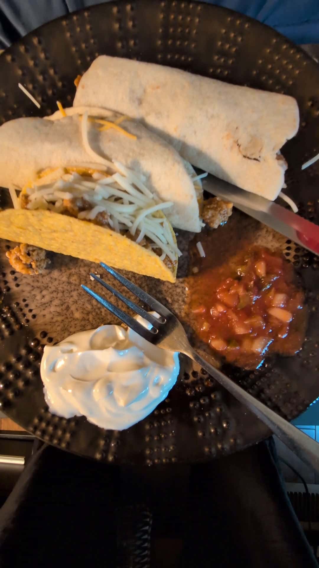 Cover for ASMR. Showing Tacos!!