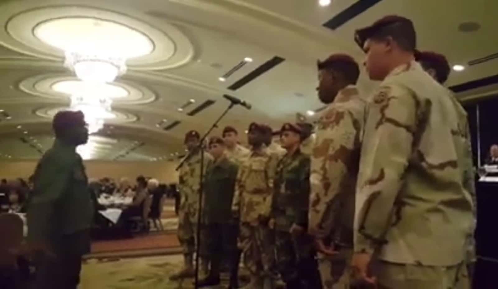 Cover for 82nd Airborne Sings "Blood Upon The Risers"
