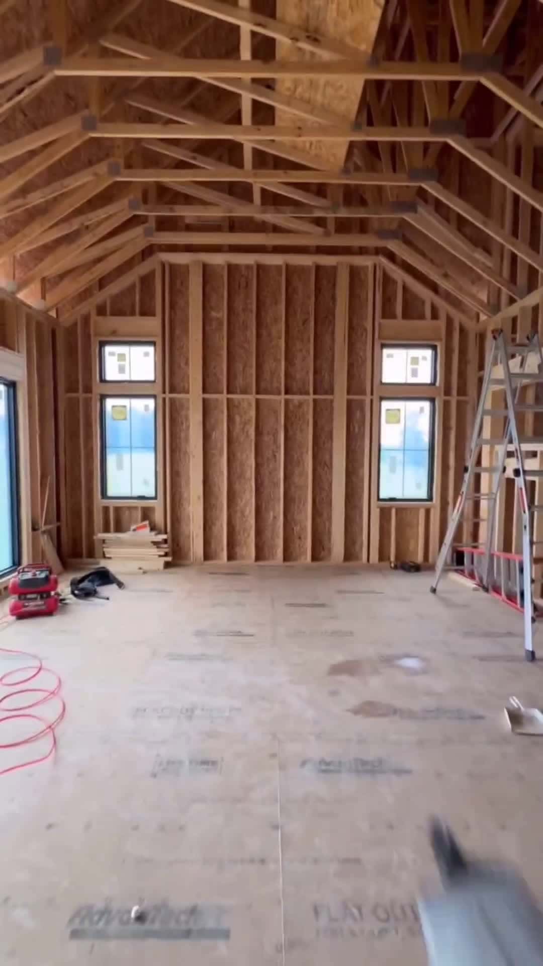 Cover for Framing A Fireplace For Our New House #build #howto #construction #carpentry #diy #contractor