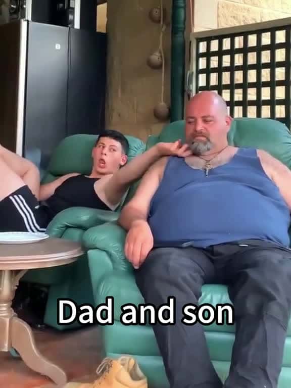 Cover for Dad and son #fyp #funnyvideos #dad #son  created by Petfunnytime1996 with Petfunnytime1996’s original sound