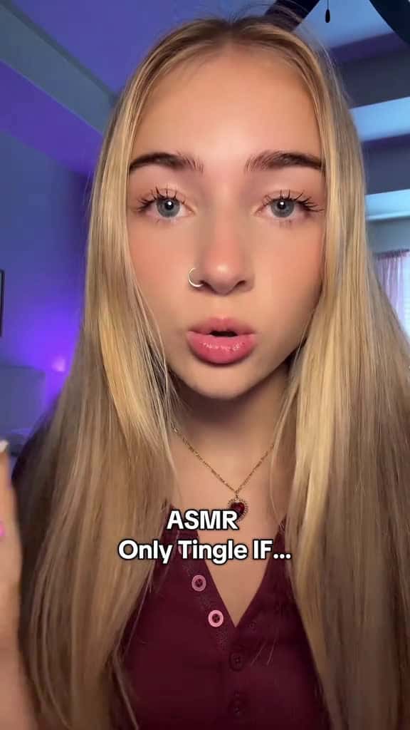 Cover for If you liked this wait till you see the full vid up on YT😍 #asmr #asmrsounds #fyp #foryou #asmrvideo #relax #personalattention #sleep #viral  #scoopz 