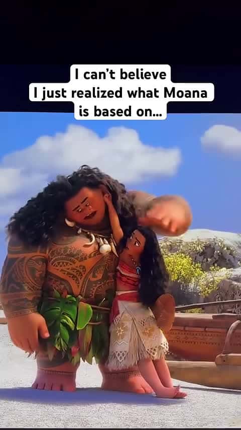 Cover for #FavMovieClip ..it all makes sense now!! 🤯🤯🤯 #moana #disney #shorts 