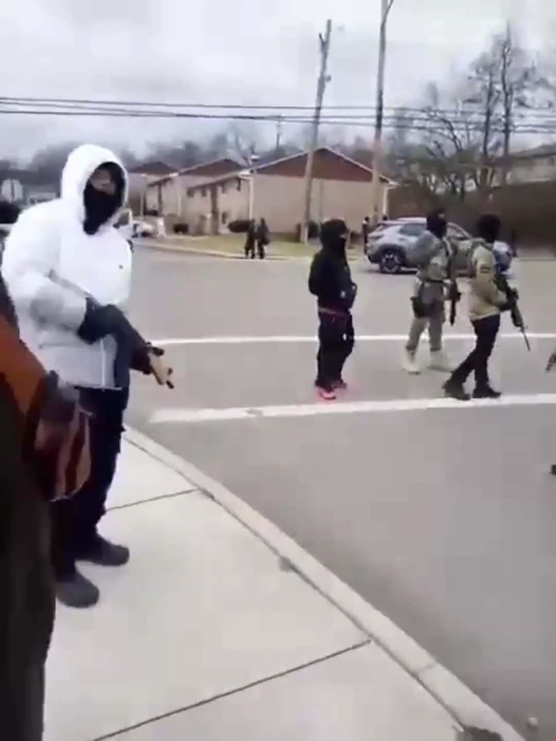 Cover for Armd group keeps white people from entering Lincoln Heights neighborhood in Cincinnati, Ohio. #police #policeofficer #policeofficers #policeclips #policevideo #policevideos #policecam #policebodycam #policechase #cop #cops #fyp