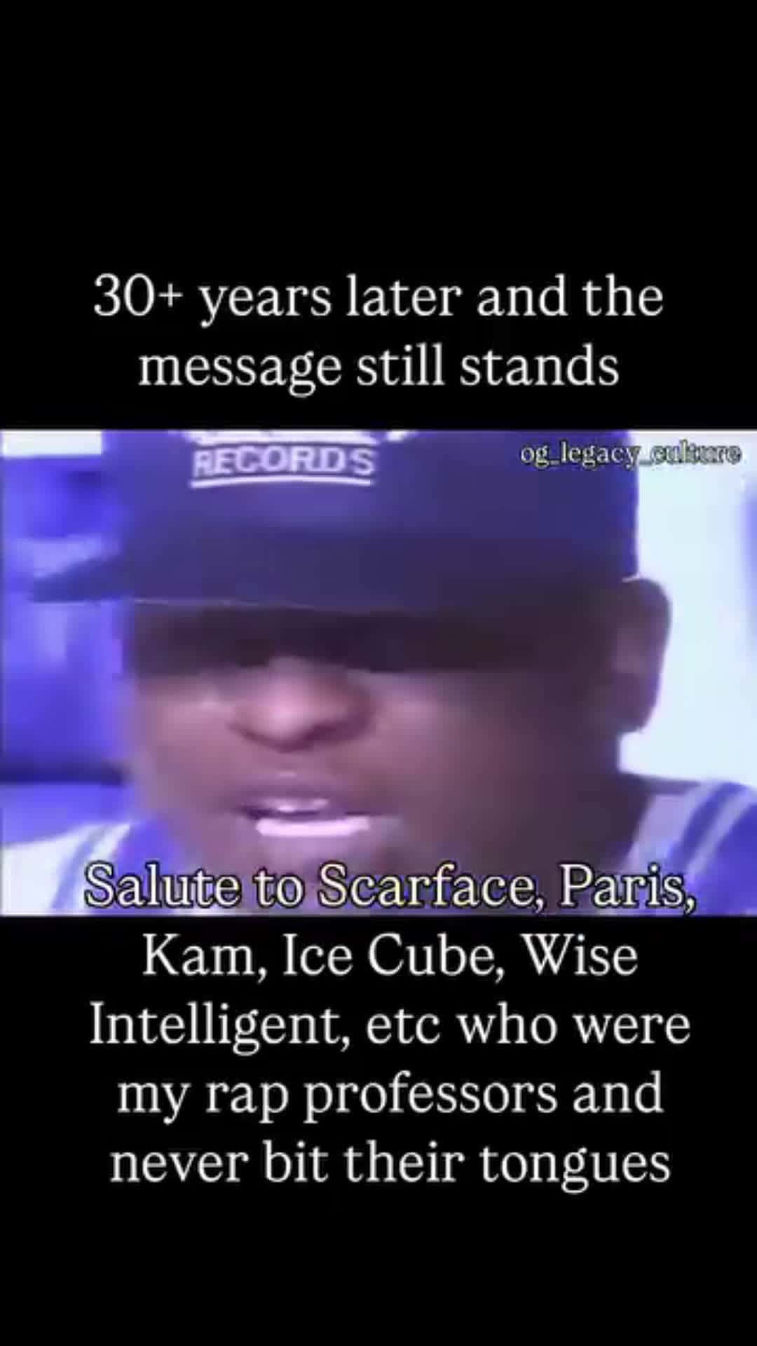 Cover for (Coarse Language ) The message in the music #ScarFace #Paris #Kam #IceCube #Wise #Tupac #inspiration #KeKeSayz