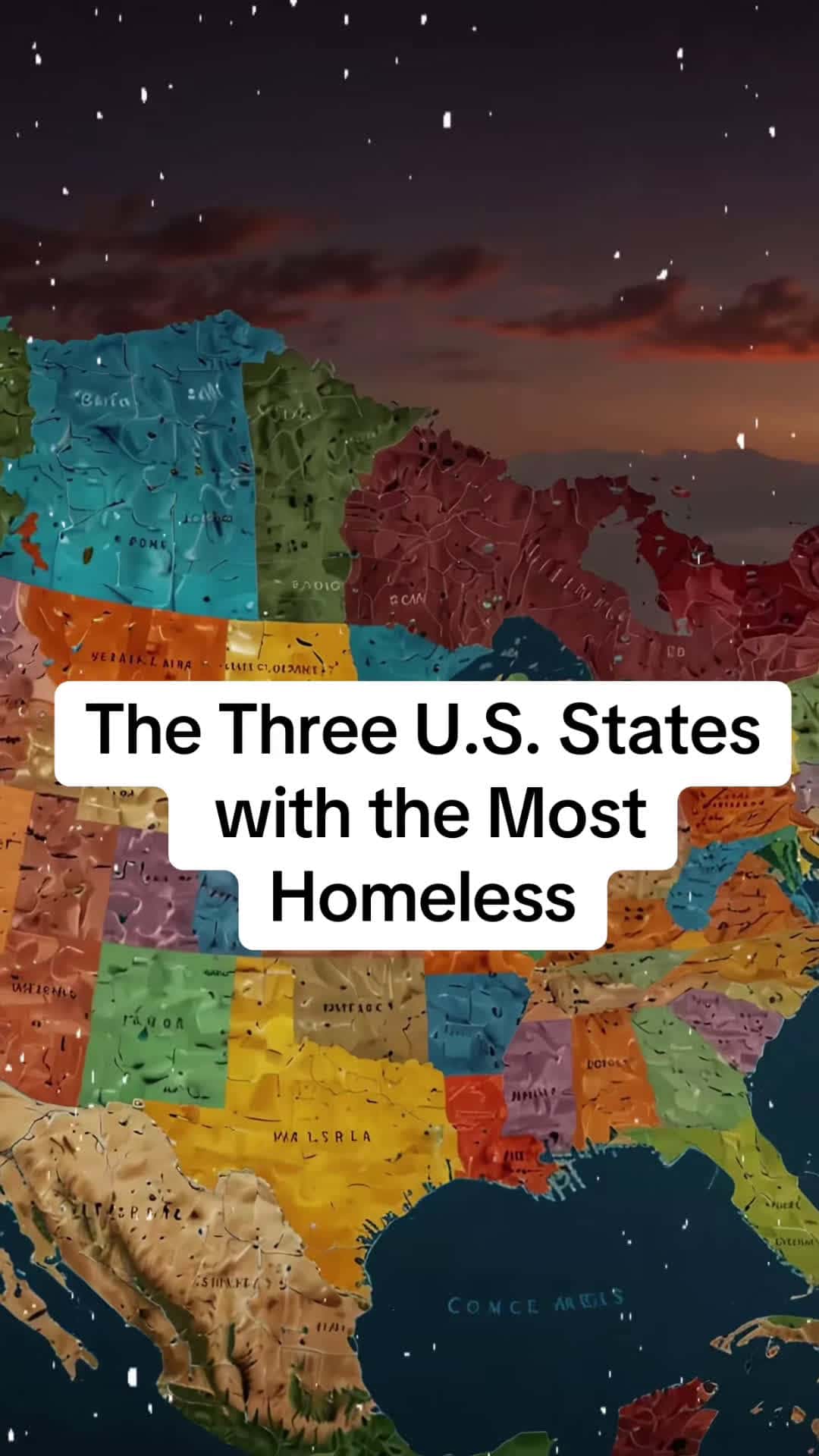 Cover for #UnpopularOpinion The Three U.S. States with the Most Homeless.