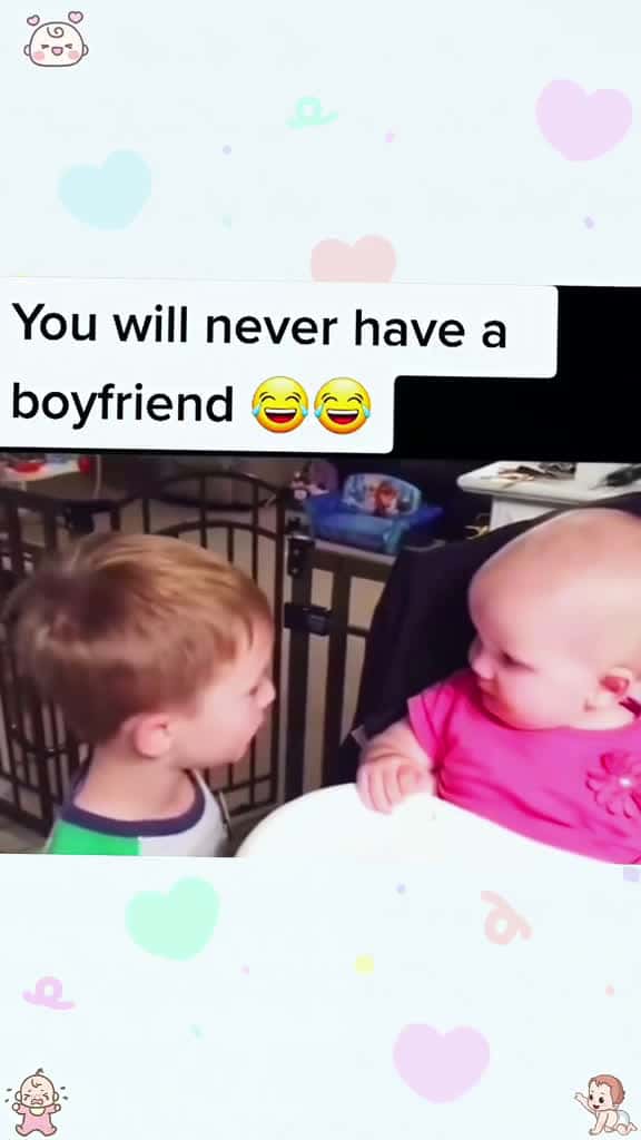 Cover for You will never have a boyfriend fyp foryou baby humor funny viral babytiktok 24907 #shortvideos