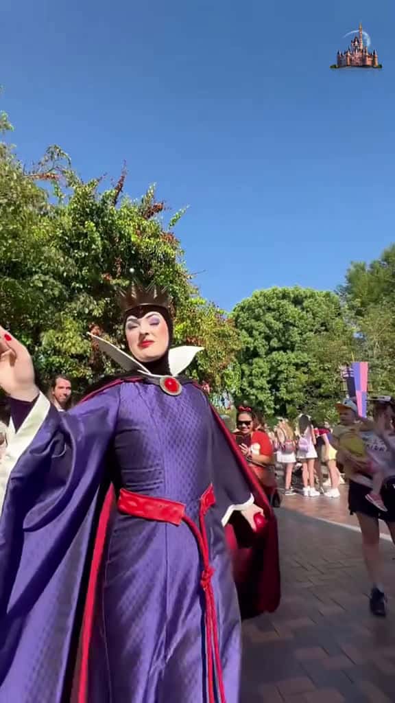 Cover for Disneyland funny evil queen funny foryou fyp usa funnyprank haha funnymoments dis 36415 #america