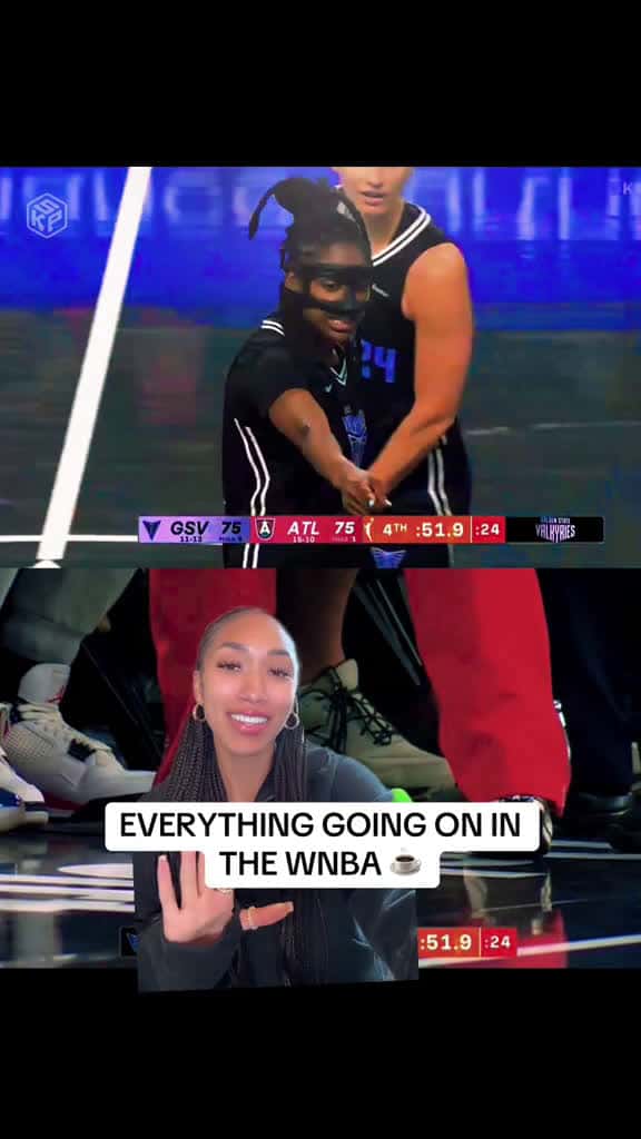 Cover for We are so back #wnba #news #womenssports #recap #tea  created by mariah rose with mariah rose’s original sound