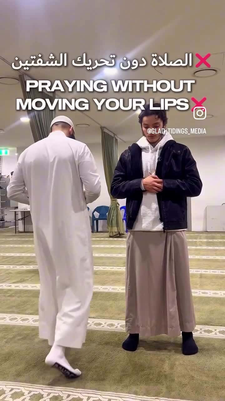 Cover for Why it's important to move your lips during prayer a lot of people do Salah and Dthkir in there minds