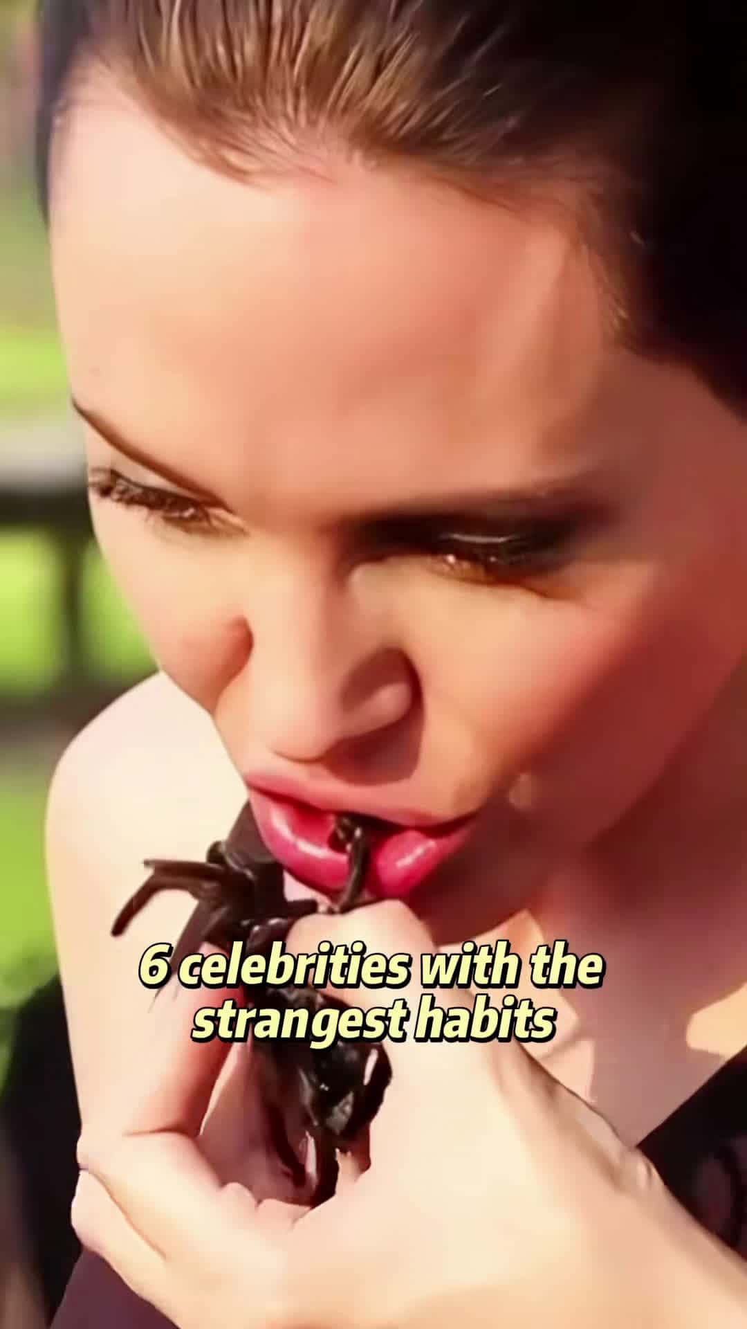 Cover for #CaughtOnCamera 6 celebrities with the strangest habits #celebrity #celeb #art #cute #movie #influencer #news #makeup #instadaily #star #likeforlikes #celebrityfashion #movies #celebrities #style #music #explore #foryoupage #fyp #viral 