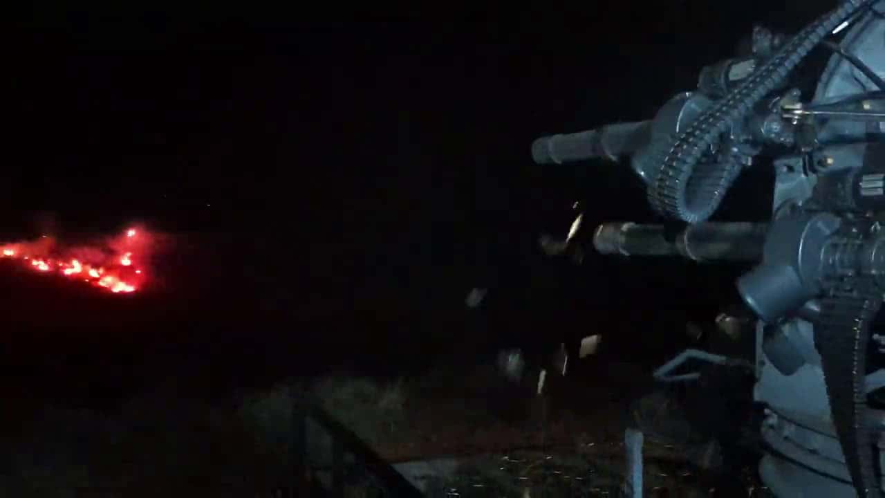 Cover for USA civilian owned quad minguns…24,000 rounds/minute… #fyp #viral #caughtoncamera