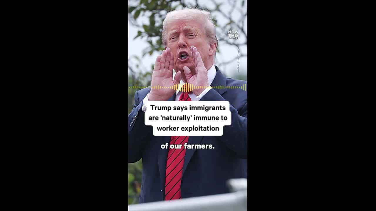 Cover for Exploitation Denial? Trump Claims Immigrants Can Handle It