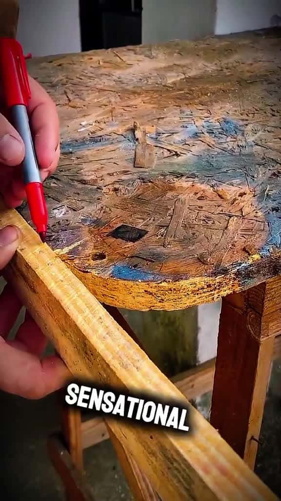 Cover for Carpenter uses a sensational technique for twisting wood #tool #technology #tips #carpenter #solutions #diy  created by David Solution Fan with David Solution Fan’s original sound